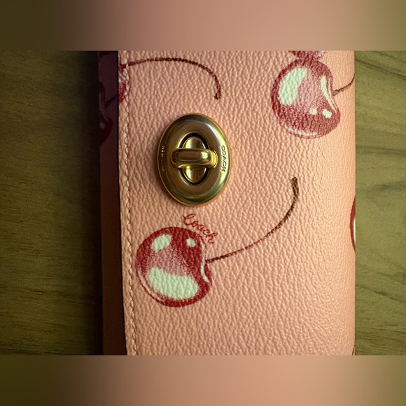🩷🍒Coach sunglasses case in pink cherry print🍒🩷 - Picture 3 of 3